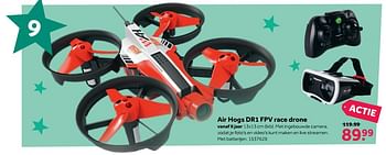 Promoties Air hogs dr1 fpv race drone - Air Hogs - Geldig van 11/12/2017 tot 26/12/2017 bij Bart Smit