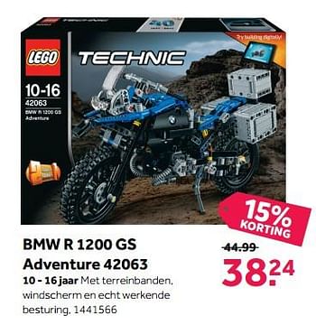 Promoties Bmw r 1200 gs adventure - Lego - Geldig van 11/12/2017 tot 26/12/2017 bij Bart Smit
