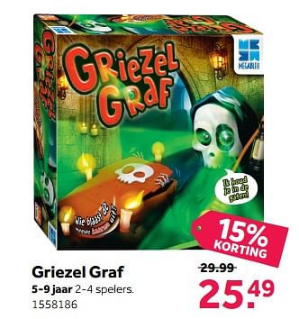 Promoties Griezelgraf - Megableu - Geldig van 11/12/2017 tot 26/12/2017 bij Bart Smit