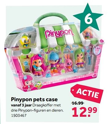 Promoties Pinypon pets case - Pinypon - Geldig van 11/12/2017 tot 26/12/2017 bij Bart Smit