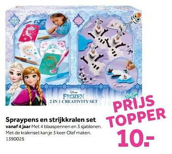 Promoties Spraypens en strijkkralen set - Totum - Geldig van 11/12/2017 tot 26/12/2017 bij Bart Smit