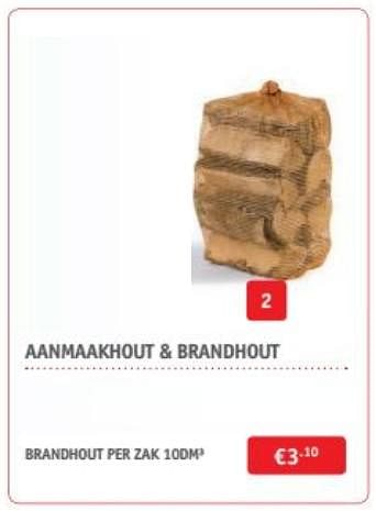 Promoties Brandhout - Huismerk - Texas Hout & Bouw - Geldig van 18/12/2017 tot 07/01/2018 bij Texas Hout & Bouw
