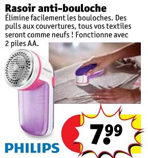 Philips Fabric Shaver GC026/30 - Rasoir anti-bouloche
