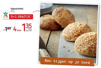 Promoties Tijgerpistolets - Huismerk - Spar Retail - Geldig van 04/01/2018 tot 17/01/2018 bij Spar (Colruytgroup)