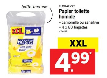 Papier toilette humide Premium - lidl.ch
