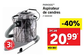 Promotion Lidl Parkside Aspirateur De Cendres Parkside Bricolage Valide Jusqua 4 Promobutler