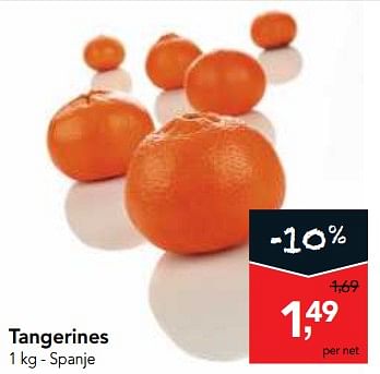 Promotions Tangerines - Produit maison - Makro - Valide de 03/01/2018 à 16/01/2018 chez Makro