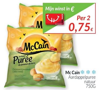 Promoties Mc cain aardappelpuree natuur - Mc Cain - Geldig van 02/01/2018 tot 31/01/2018 bij Intermarche