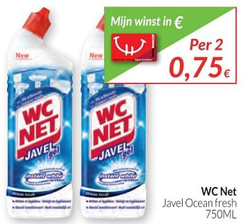 Promoties Wc net javel ocean fresh - WC Net - Geldig van 02/01/2018 tot 31/01/2018 bij Intermarche