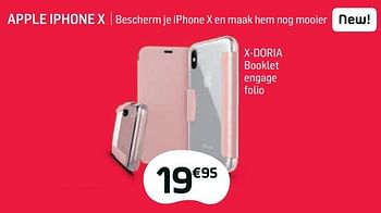 Promoties X-doria booklet engage folio - X-Doria - Geldig van 01/01/2018 tot 31/01/2018 bij Base