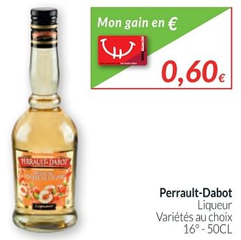 Promotions Perrault-dabot liqueur - Pérrault-Dabot - Valide de 02/01/2018 à 31/01/2018 chez Intermarche