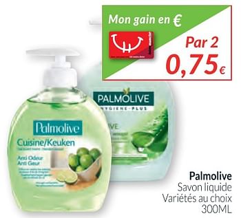 Promotions Palmolive savon liquide - Palmolive - Valide de 02/01/2018 à 31/01/2018 chez Intermarche