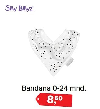 Promoties Bandana 0-24 mnd - Silly Billyz - Geldig van 03/01/2018 tot 31/01/2018 bij Baby-Dump