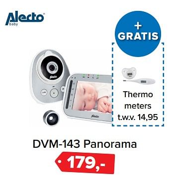 Promoties Dvm-143 panorama - Alecto - Geldig van 03/01/2018 tot 31/01/2018 bij Baby-Dump