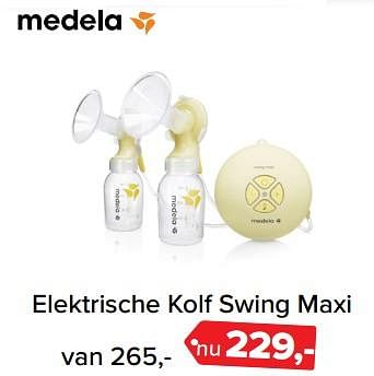 Promoties Elektrische kolf swing maxi - Medela - Geldig van 03/01/2018 tot 31/01/2018 bij Baby-Dump