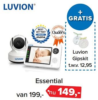 Promotions Essential - Luvion - Valide de 03/01/2018 à 31/01/2018 chez Baby-Dump