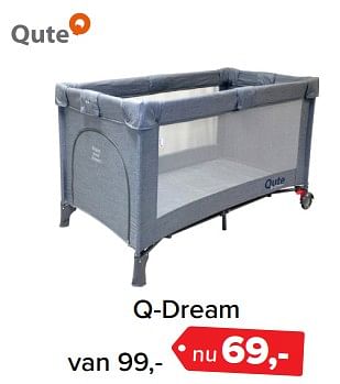 Promoties Q-dream - Qute  - Geldig van 03/01/2018 tot 31/01/2018 bij Baby-Dump