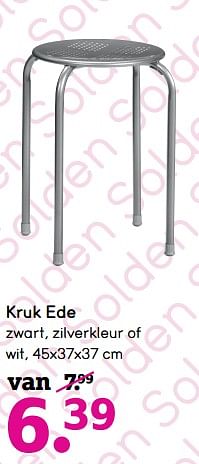 Promotions Kruk ede - Produit maison - Leen Bakker - Valide de 03/01/2018 à 31/01/2018 chez Leen Bakker