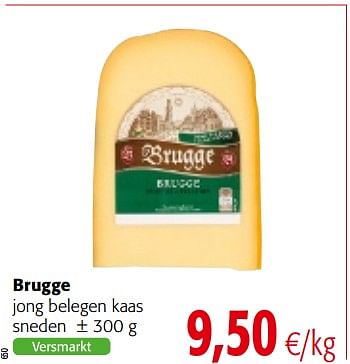 Promoties Brugge jong belegen kaas sneden - Brugge - Geldig van 03/01/2018 tot 16/01/2018 bij Colruyt