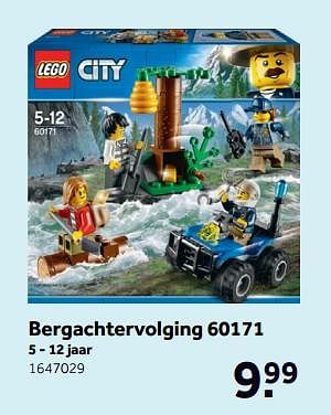 Promoties Bergachtervolging 60171 - Lego - Geldig van 03/01/2018 tot 31/01/2018 bij Bart Smit