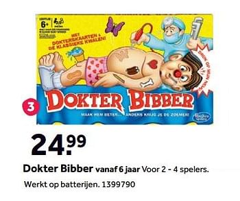 Promoties Dokter bibber - Hasbro - Geldig van 03/01/2018 tot 31/01/2018 bij Bart Smit
