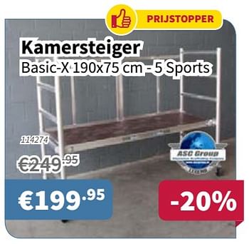 Promoties Kamersteiger - Huismerk - Cevo - Geldig van 05/01/2018 tot 17/01/2018 bij Cevo Market