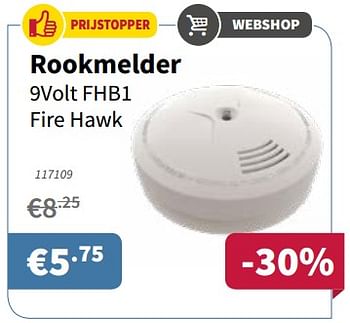 Promoties Rookmelder - Huismerk - Cevo - Geldig van 05/01/2018 tot 17/01/2018 bij Cevo Market