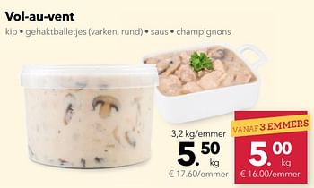 Promoties Vol-au-vent kip - Huismerk - Buurtslagers - Geldig van 05/01/2018 tot 18/01/2018 bij Buurtslagers Vleeshal