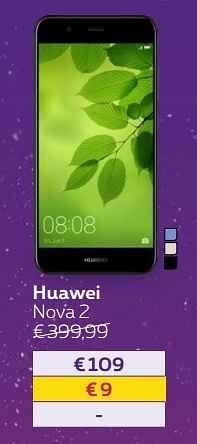 Promotions Huawei nova 2 - Huawei - Valide de 03/01/2018 à 31/01/2018 chez Proximus