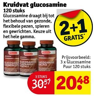 Oven Gymnast pleegouders Huismerk - Kruidvat Kruidvat glucosamine - Promotie bij Kruidvat