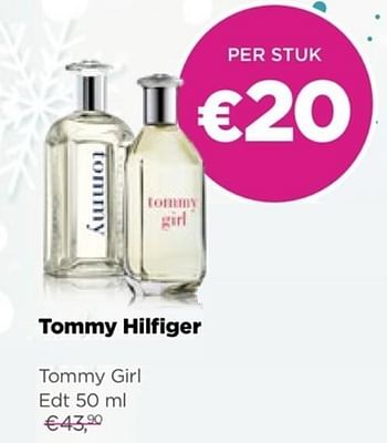 Promoties Tommy hilfiger tommy girl - Tommy Hilfiger - Geldig van 03/01/2018 tot 31/01/2018 bij ICI PARIS XL