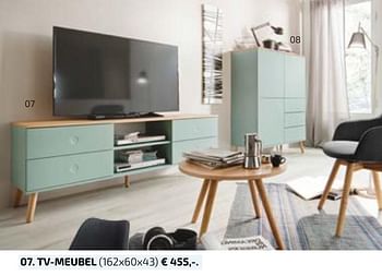 Promoties Tv-meubel - Huismerk - Meubelen Jonckheere - Geldig van 03/01/2018 tot 31/01/2018 bij Meubelen Jonckheere