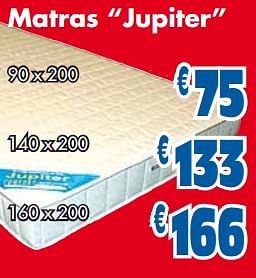 Promoties Matras jupiter - Huismerk - Budgetmeubelen - Geldig van 03/01/2018 tot 31/01/2018 bij Budget Meubelen