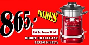 Promotions Kitchenaid robot chauffant 5kcf0103eca - Kitchenaid - Valide de 01/01/2018 à 31/01/2018 chez Electro Zschau