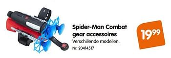 Promoties Spider-man combat gear accessoires - Marvel - Geldig van 02/01/2018 tot 19/02/2018 bij Fun
