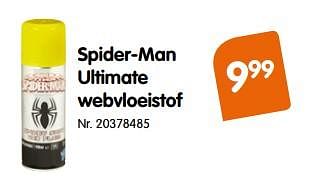 Promoties Spider-man ultimate webvloeistof - Marvel - Geldig van 02/01/2018 tot 19/02/2018 bij Fun