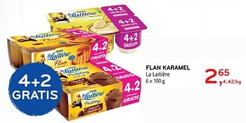 Promoties Flan karamel la laitière - Nestlé - Geldig van 17/01/2018 tot 30/01/2018 bij Alvo