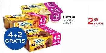 Promoties Rijstpap la laitière - Nestlé - Geldig van 17/01/2018 tot 30/01/2018 bij Alvo