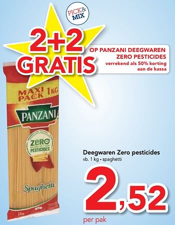 Promotions Deegwaren zero pesticides spaghetti - Panzani - Valide de 17/01/2018 à 30/01/2018 chez Makro