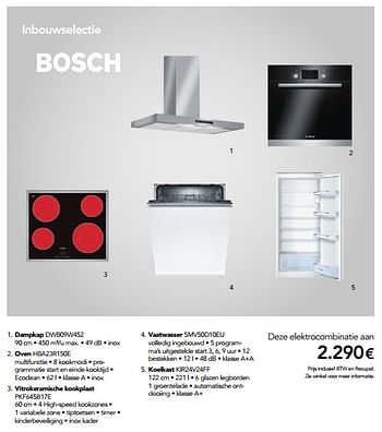 Bosch hba23r150e духовой шкаф