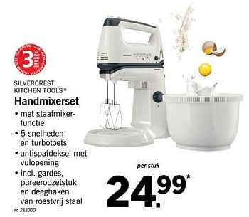 Promoties Silvercrest kitchen tools handmixerset - SilverCrest - Geldig van 22/01/2018 tot 27/01/2018 bij Lidl