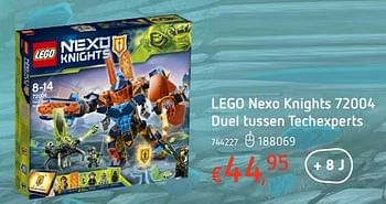 Promoties Lego nexo knights duel tussen techexperts - Lego - Geldig van 18/01/2018 tot 17/02/2018 bij Dreamland
