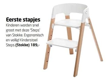 Promoties Kinderstoel steps - stokke - Stokke - Geldig van 02/01/2018 tot 31/12/2018 bij Morres Wonen