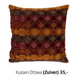 Promoties Kussen ottava - zuiver - Zuiver - Geldig van 02/01/2018 tot 31/12/2018 bij Morres Wonen
