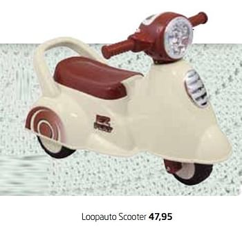 Promotions Loopauto scooter - Valide de 02/01/2018 à 31/12/2018 chez Morres Wonen
