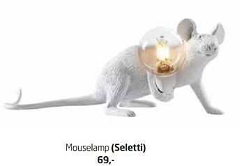 Promoties Mouselamp - Seletti - Geldig van 02/01/2018 tot 31/12/2018 bij Morres Wonen