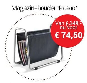 Promoties Magazinehouder prano - Huismerk - Meubelen Jonckheere - Geldig van 03/01/2018 tot 31/01/2018 bij Meubelen Jonckheere