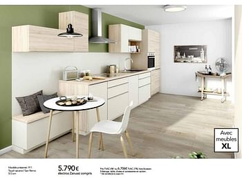 Promotions 911 touch savane - san remo électros zanussi compris - Produit maison - Eggo - Valide de 01/01/2018 à 31/12/2018 chez Eggo