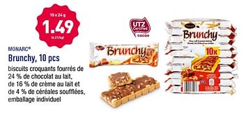 Promotions Brunchy - Monarc - Valide de 15/01/2018 à 20/01/2018 chez Aldi