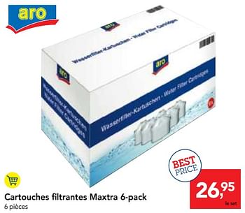 Promotions Cartouches filtrantes maxtra 6-pack - Artist & Co - Valide de 17/01/2018 à 30/01/2018 chez Makro
